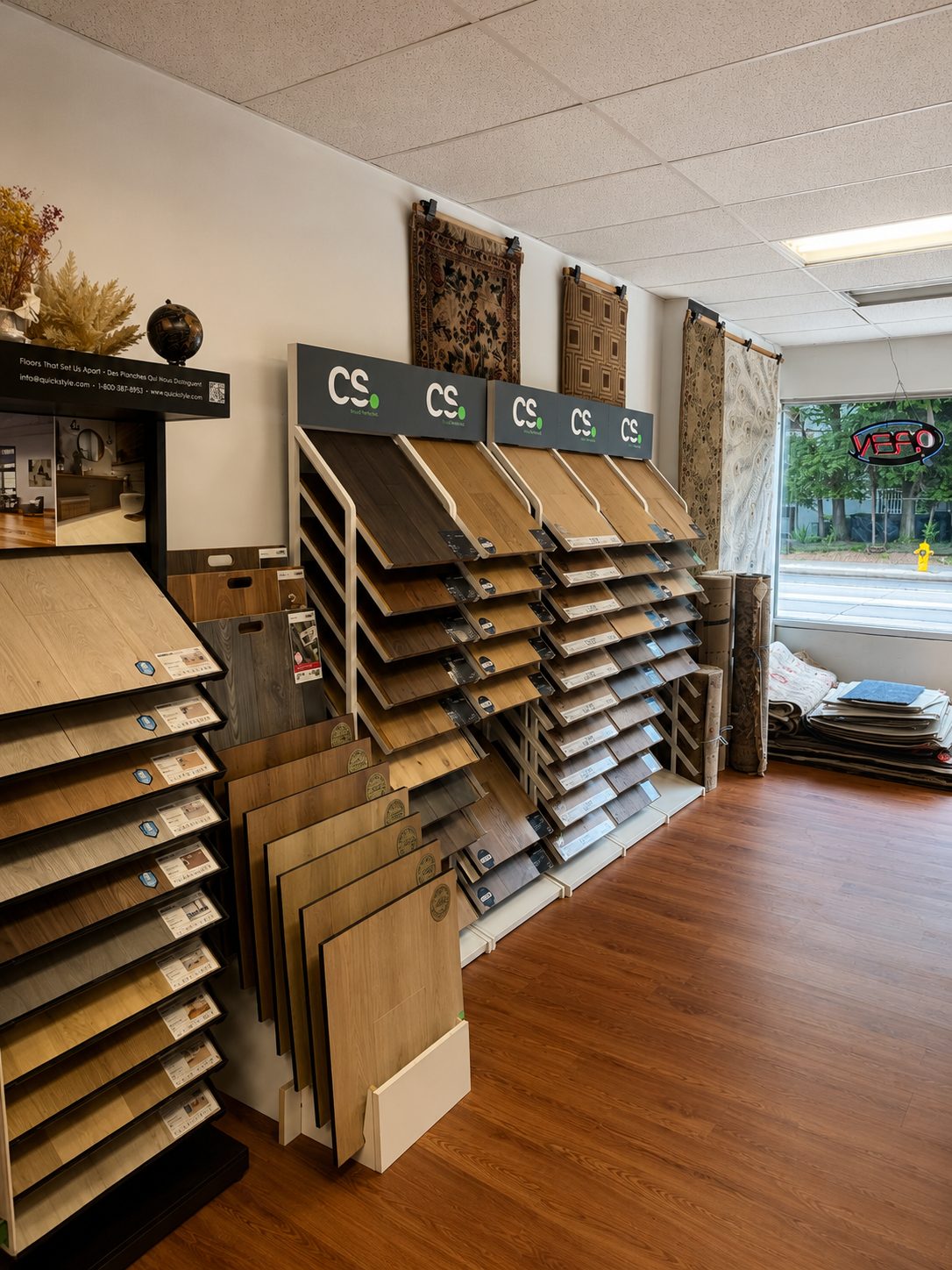 Atlas Rug & Design Centre showroom interior