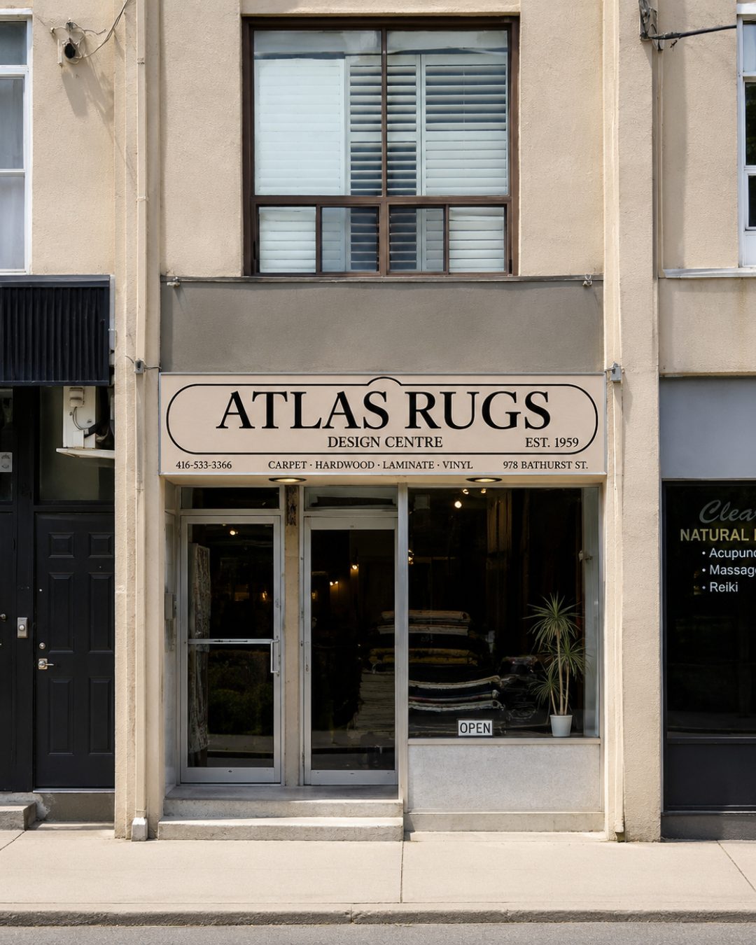 Atlas Rug & Design Centre Toronto showroom