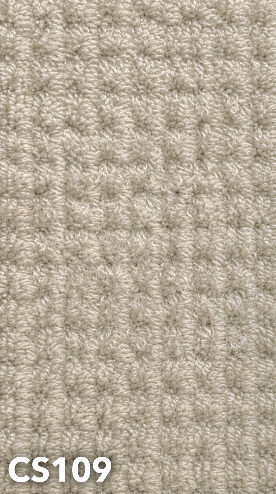Carpet sample CS109 — Cream & Beige