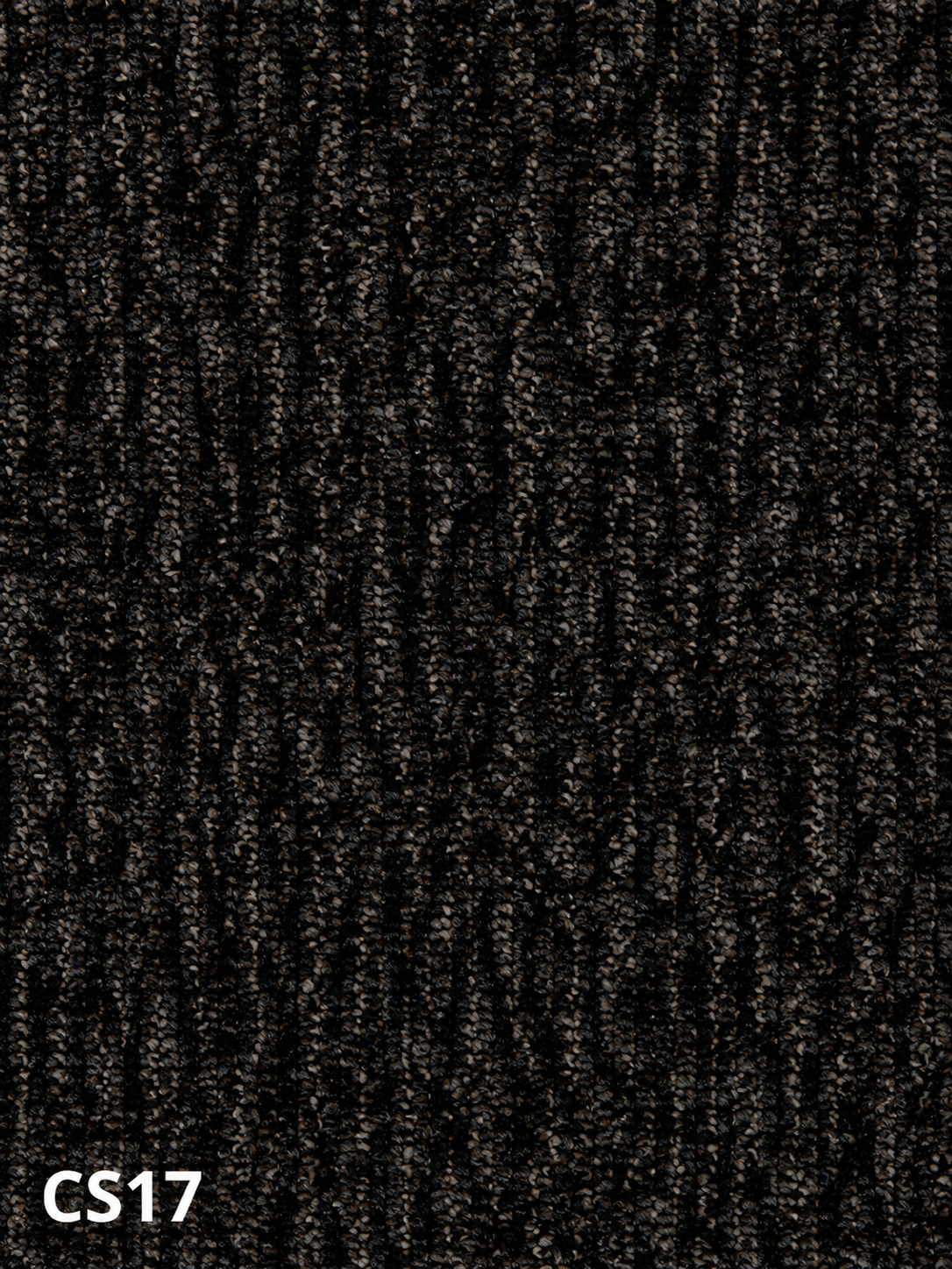 Carpet sample CS17 — Charcoal & Black