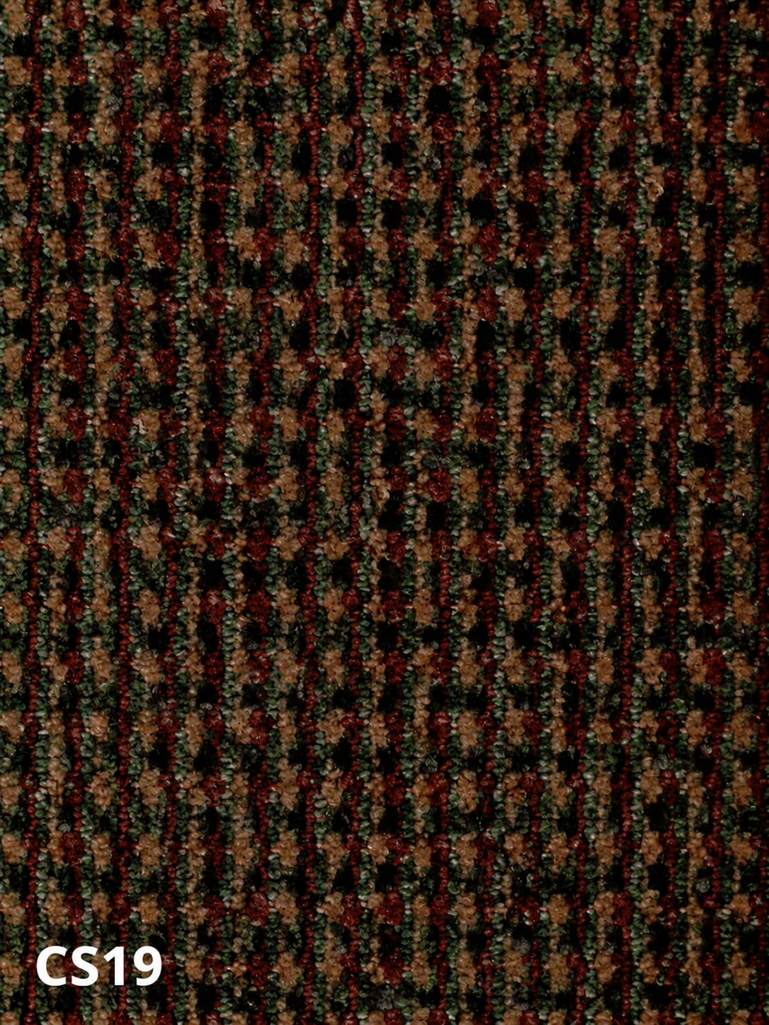 Carpet sample CS19 — Charcoal & Black