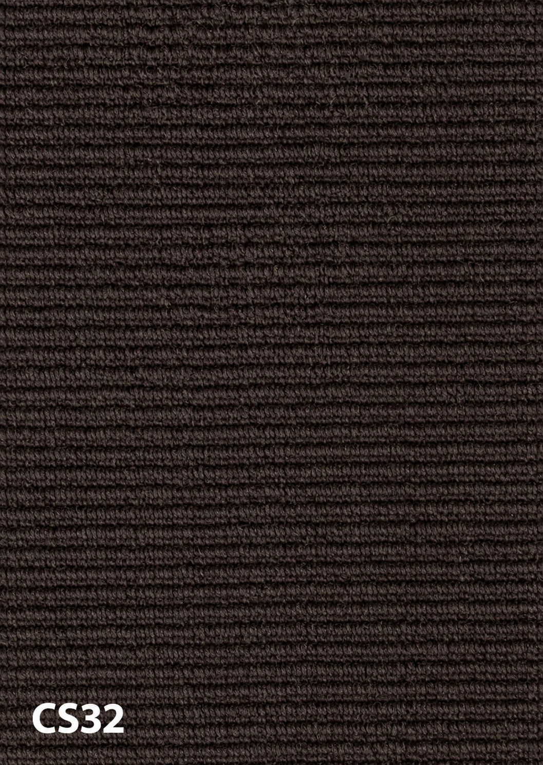 Carpet sample CS32 — Charcoal & Black