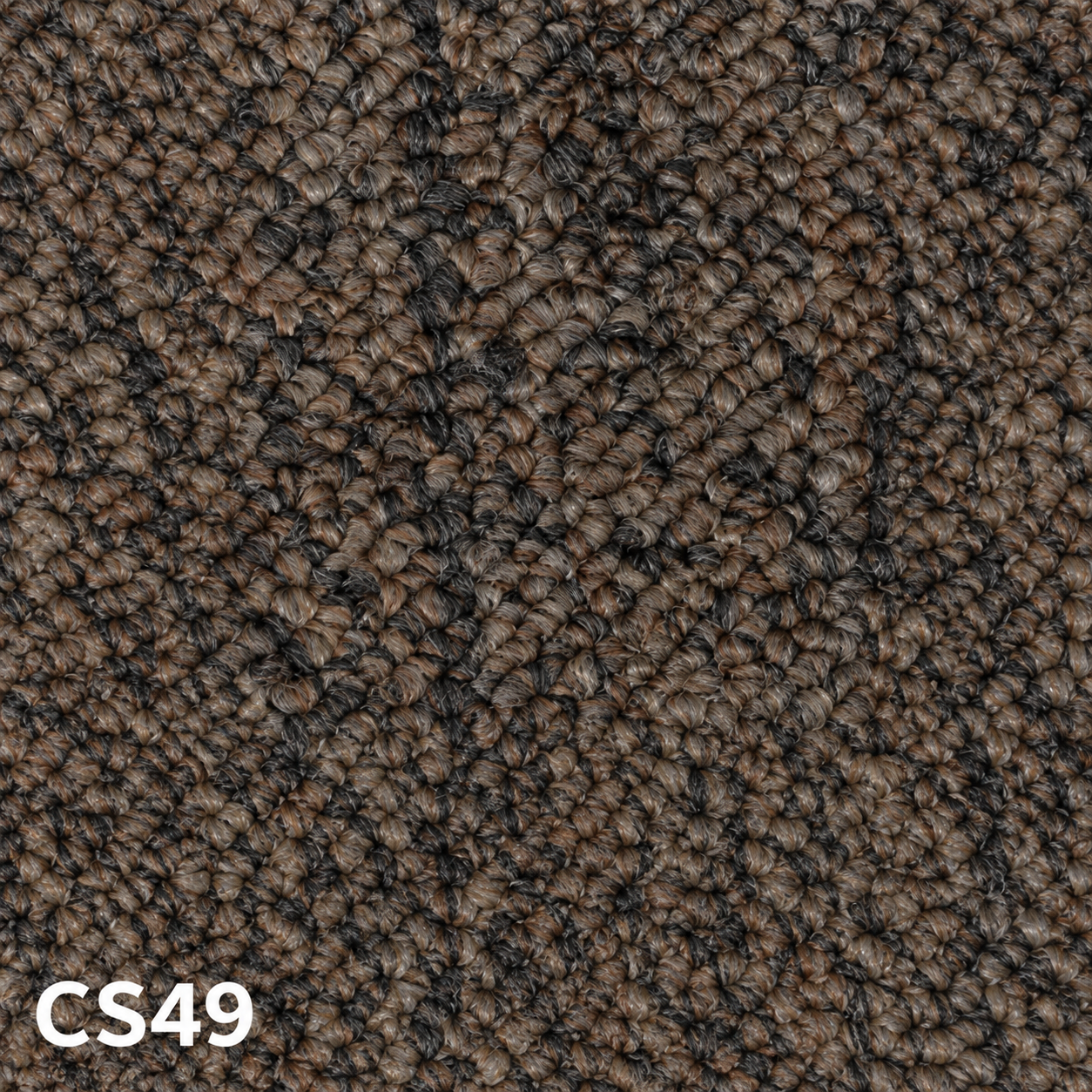 Carpet sample CS49 — Charcoal & Black