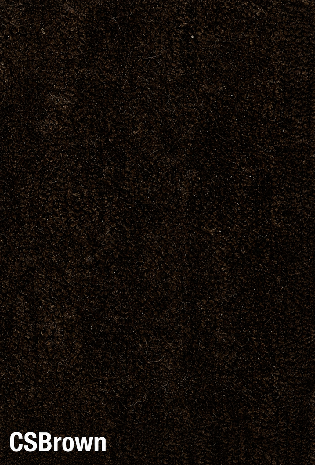 Carpet sample CSBrown — Charcoal & Black