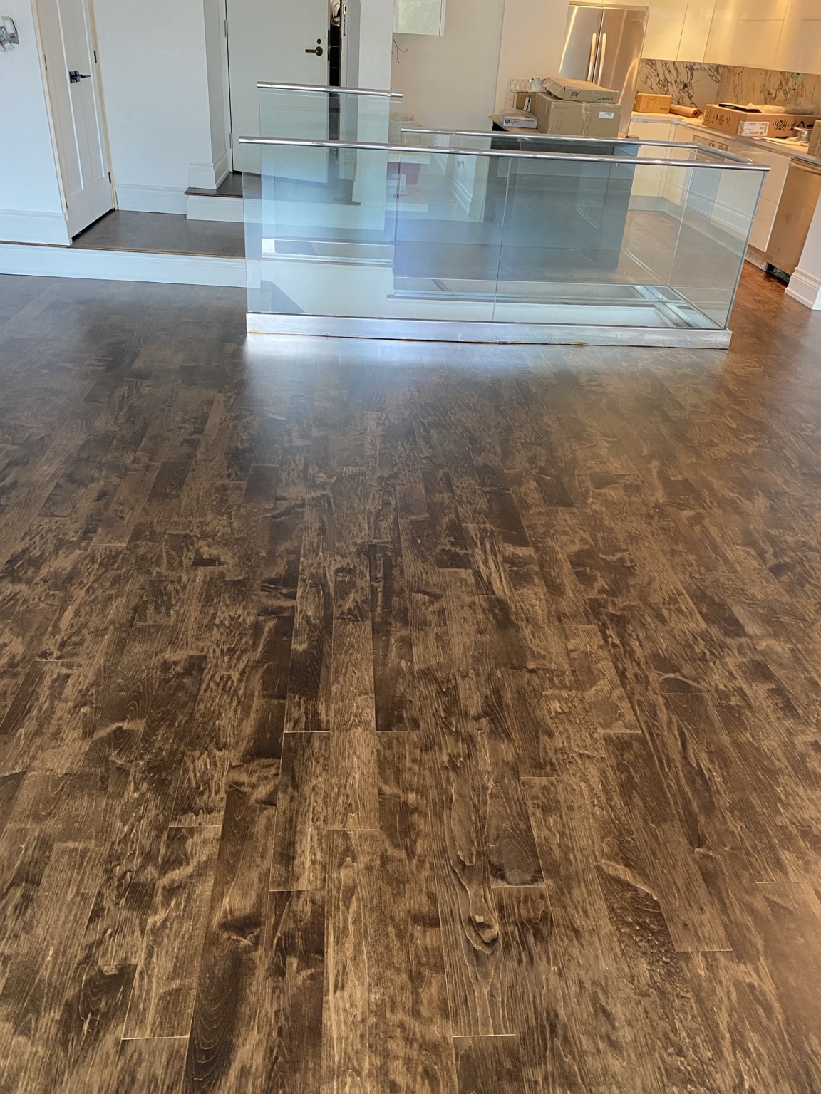 Dark Stain Transformation — Rosedale
